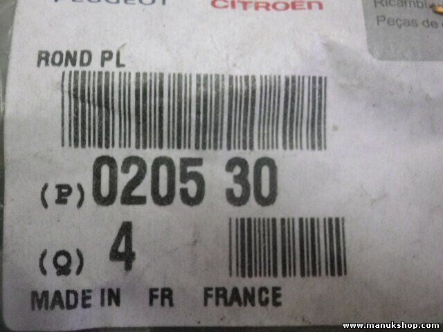 Unterlegscheibe Citroen Peugeot 020530 0205 30 ROND PL