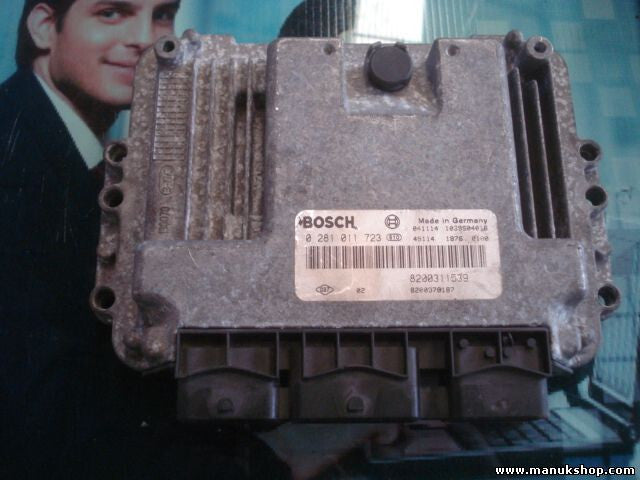 Motorsteuergerät Renault Laguna II 8200311539 8200376187 0281011723 1039S04016
