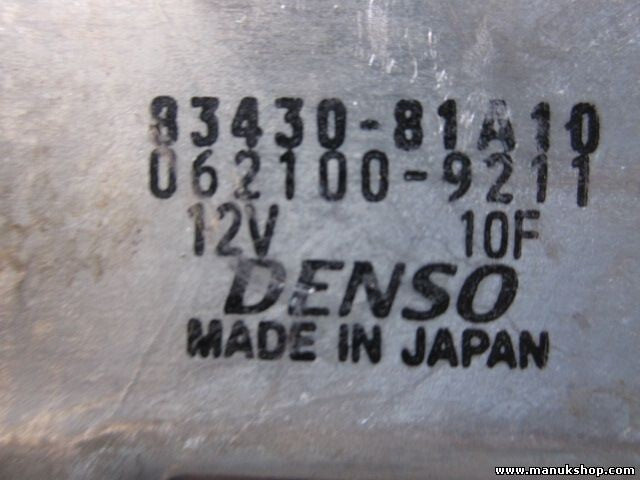 Fensterheber elektrisch Vorne rechts Suzuki Jimny DENSO 8343081A10 0621009211