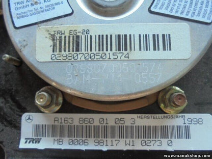 Tür Mercedes-Benz W163 ML320 TRW A1638600105  MB000698117 W1 0273