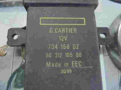 Kühlerlüfter Relais Citroen Xantia Xsara 9631210580 G.Gartier 73415802