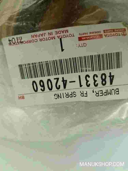 Bumper Front Spring RH / Toyota RAV4 4833142060 48331-42060
