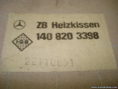 Heizkissen Mercedes-Benz W140 AG ZB 1408203398 1409100516 2795/90 N3