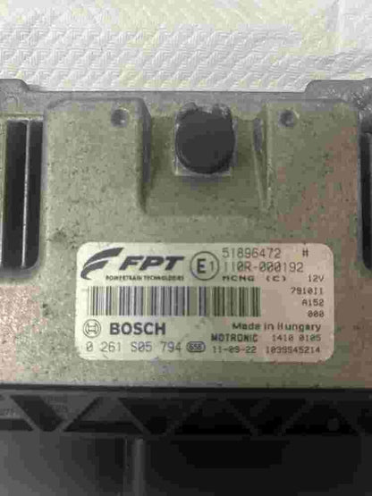 Motorsteuergerät Fiat Doblo 51896472 1039S45214 BOSCH 0261S05794 0 261 S05 794