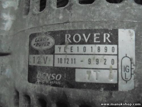 Lichtmaschine Land Rover 1.8 16V DENSO YLE101890 1012119920 MAN7498 ADN353