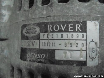Lichtmaschine Land Rover 1.8 16V DENSO YLE101890 1012119920 MAN7498 ADN353