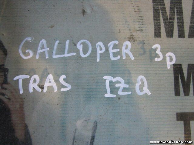Dreieck Scheibe Seitenscheibe hinten links Hyundai Galloper II 43R001235
