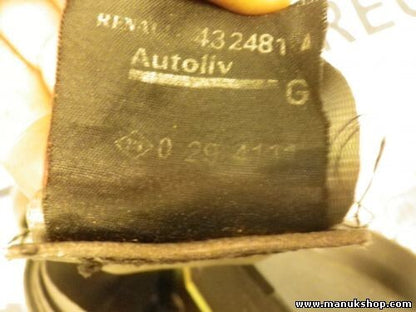 Sicherheitsgurt Gurt Renault Scenic 1.9 dCi RX4 432481 029411