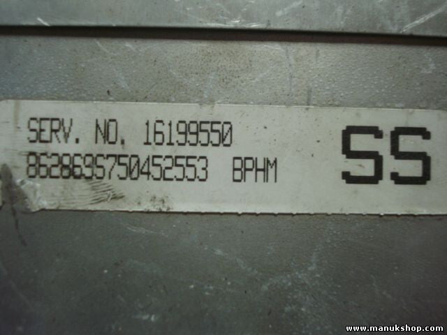 Motorsteuergerät Daewoo Nexia 16199550 SS BPHM