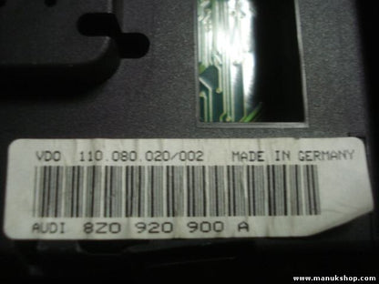 Kombiinstrument Tacho Audi A2 8Z 1.4 1999-2005 8ZO920900A 8Z0920900A
