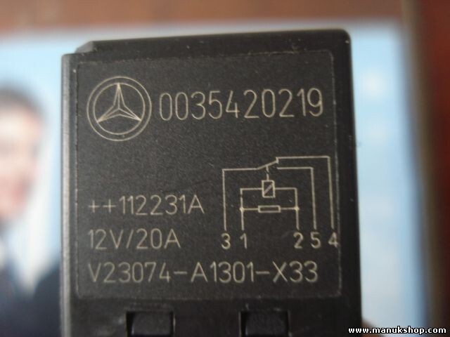 Relais Mercedes-Benz C350 ML550 S350 SL600 0035420219 V23074-A1301-X33