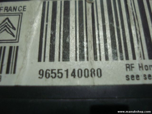 Steuergerät Reifendruck Peugeot 407 Citroen C5 II S120231100E 9655140080