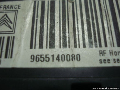 Steuergerät Reifendruck Peugeot 407 Citroen C5 II S120231100E 9655140080