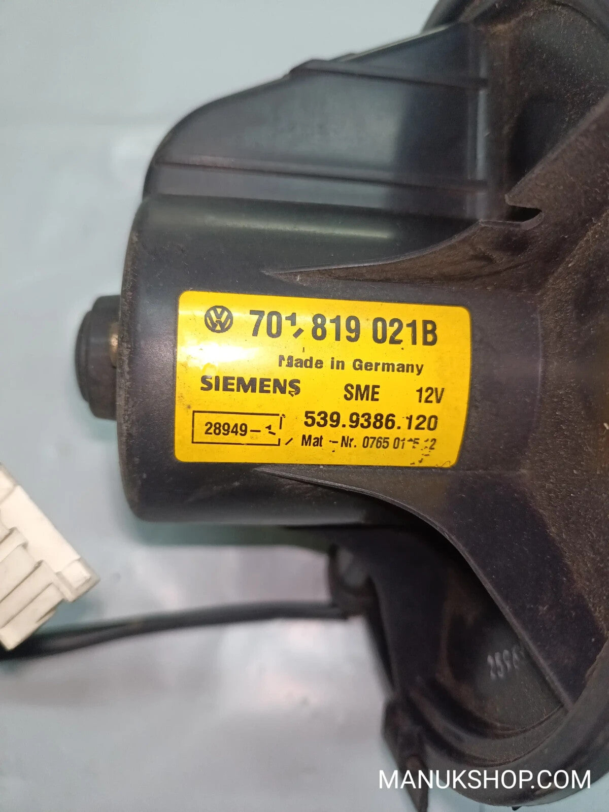 Gebläsemotor  VW Volksvagen T4 701819021B 701 819 021B 5399386120 539.9386.120