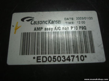 Steuergerät Computer-Treiber Nissan P12 ED05034710 AMP ASSY A/C NON P10 F9Q