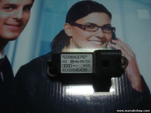 Airbagsensor Airbagsteuergerät Audi A4 8D0959643B 8D0 959 643 B 8DO959643B