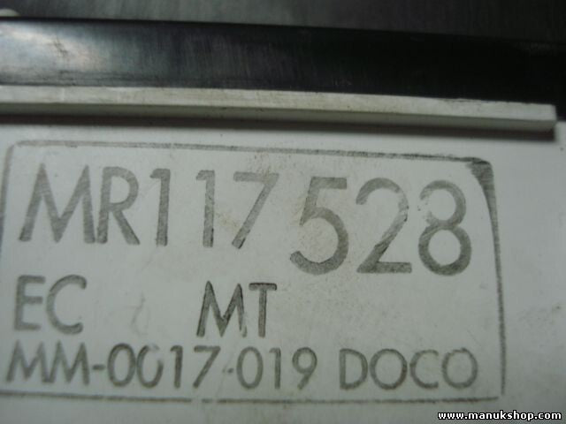 Kombiinstrument Tacho Mitsubishi K60T 4D56T  MR117528 EC MT MM-0017-019 DOCO
