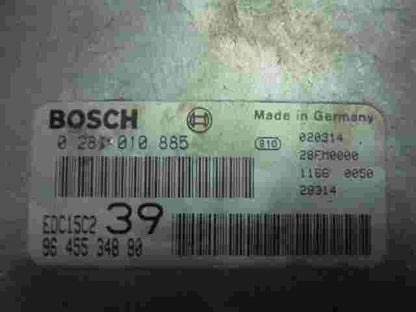 Motorsteuergerät Citroen C5 9645534880 EDC15C239  BOSCH 0281010885