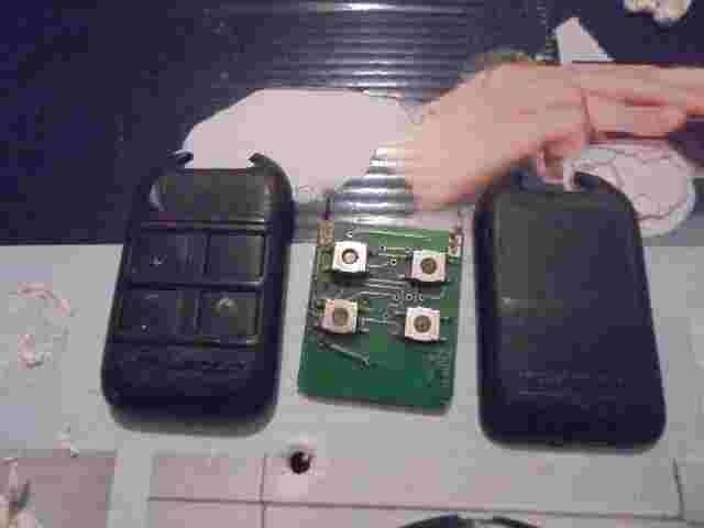 Funkfernbedienung Schlüssel Gehäuse PCB0182J RDC 10/96