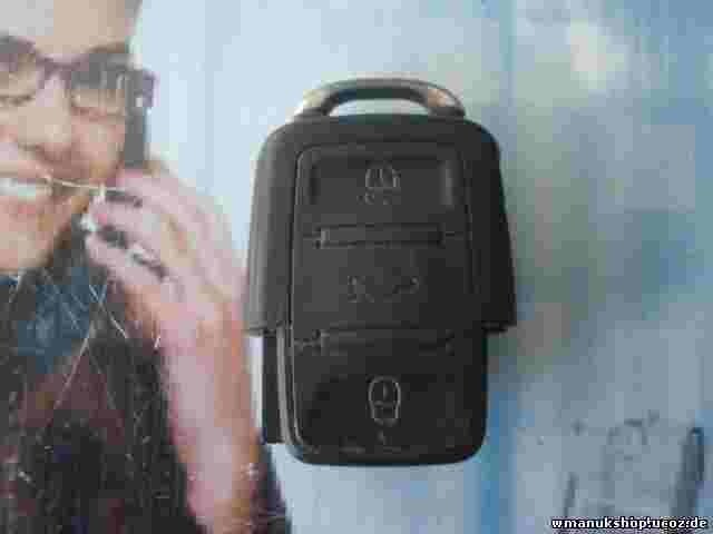 Funkfernbedienung Schlüssel Gehäuse VW SEAT SKODA 1J0959753AH  5FA00857610 HELLA