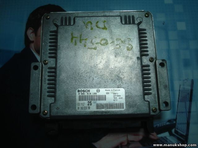 Motorsteuergerät  Peugeot 406  9636255980 EDC15C225 BOSCH 0281010166