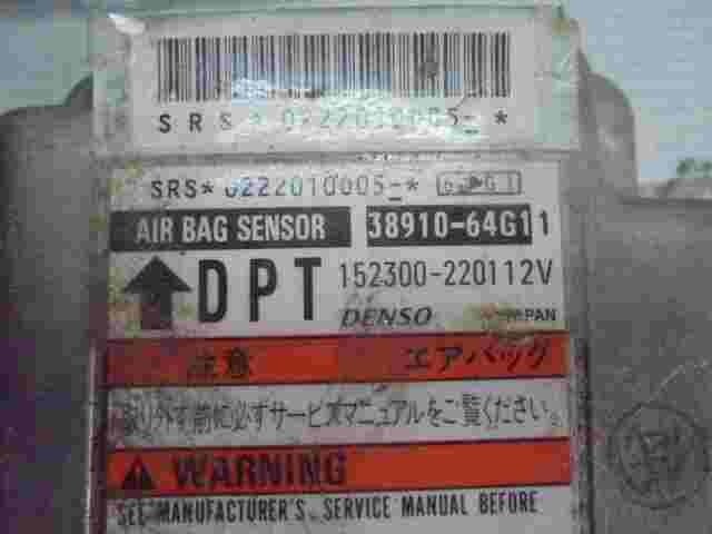 Airbagsensor Airbagsteuergerät Suzuki Baleno (DPT) 3891064G11 15230022011