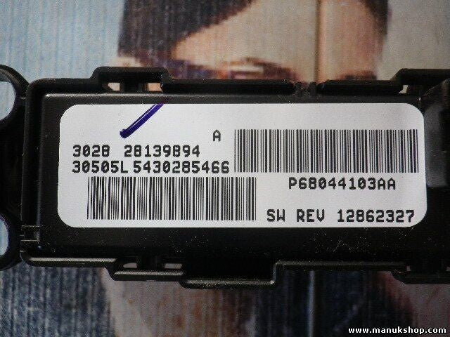Warnblinkschalter Chrysler Dodge Caliber P68044103AA 68044103AB REU 12862327