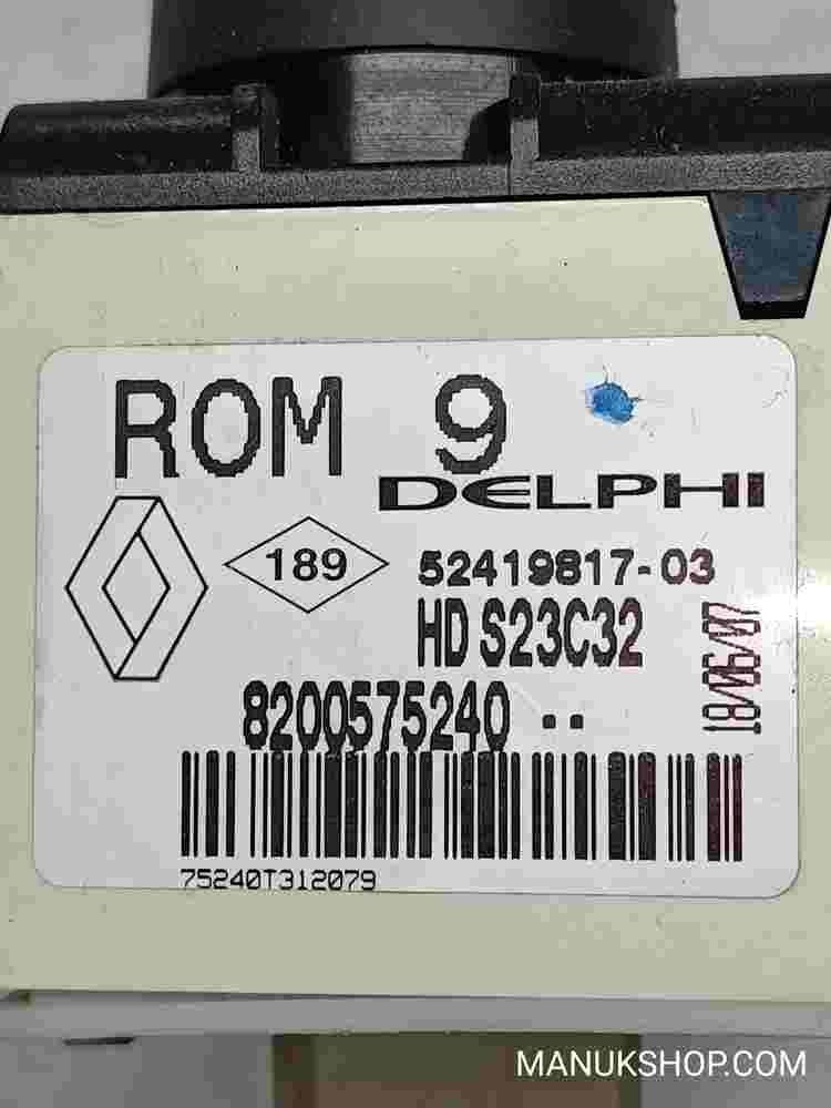 Klimabedienteil Renault Laguna 8200575240 Delphi 5241981703 HDS23C32
