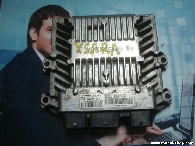 Motorsteuergerät Citroen 5WS40106E-T 5WS40106ET SW9651942980 HW9647423380
