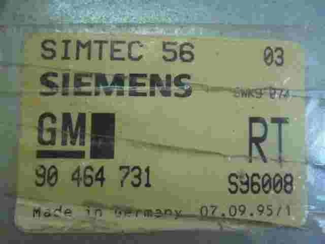 Motorsteuergerät Opel Vectra B 90464731 GM90464731RT S96008 SIEMENS 5WK9074