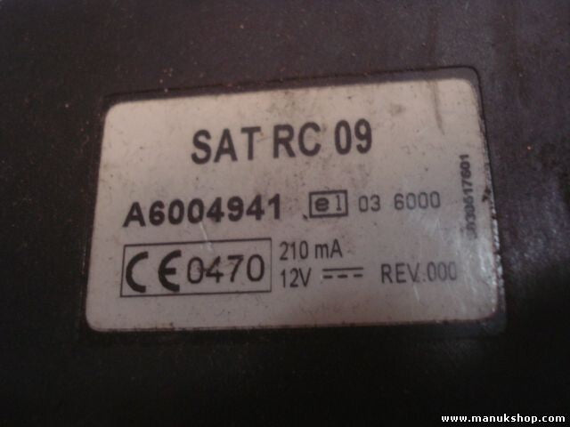 Satelliten TV-Receiver Steuergerät ATRC09 SAT RC 09 A6004941