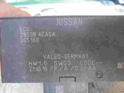 Karosseriesteuergerät  Nissan Qashqai 285384EA0A Valeo 305166 HW1.0 SW03
