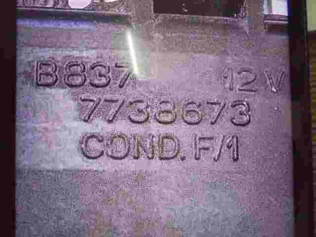 Heizungssteuereinheit Fiat Punto Lancia 7738673 B837 COND.F/1