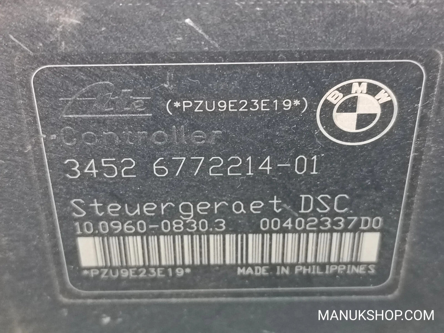 ABS BMW 1 E81 E87 3451-6791521-01 10.0399-3328.4 3452 6772214-01