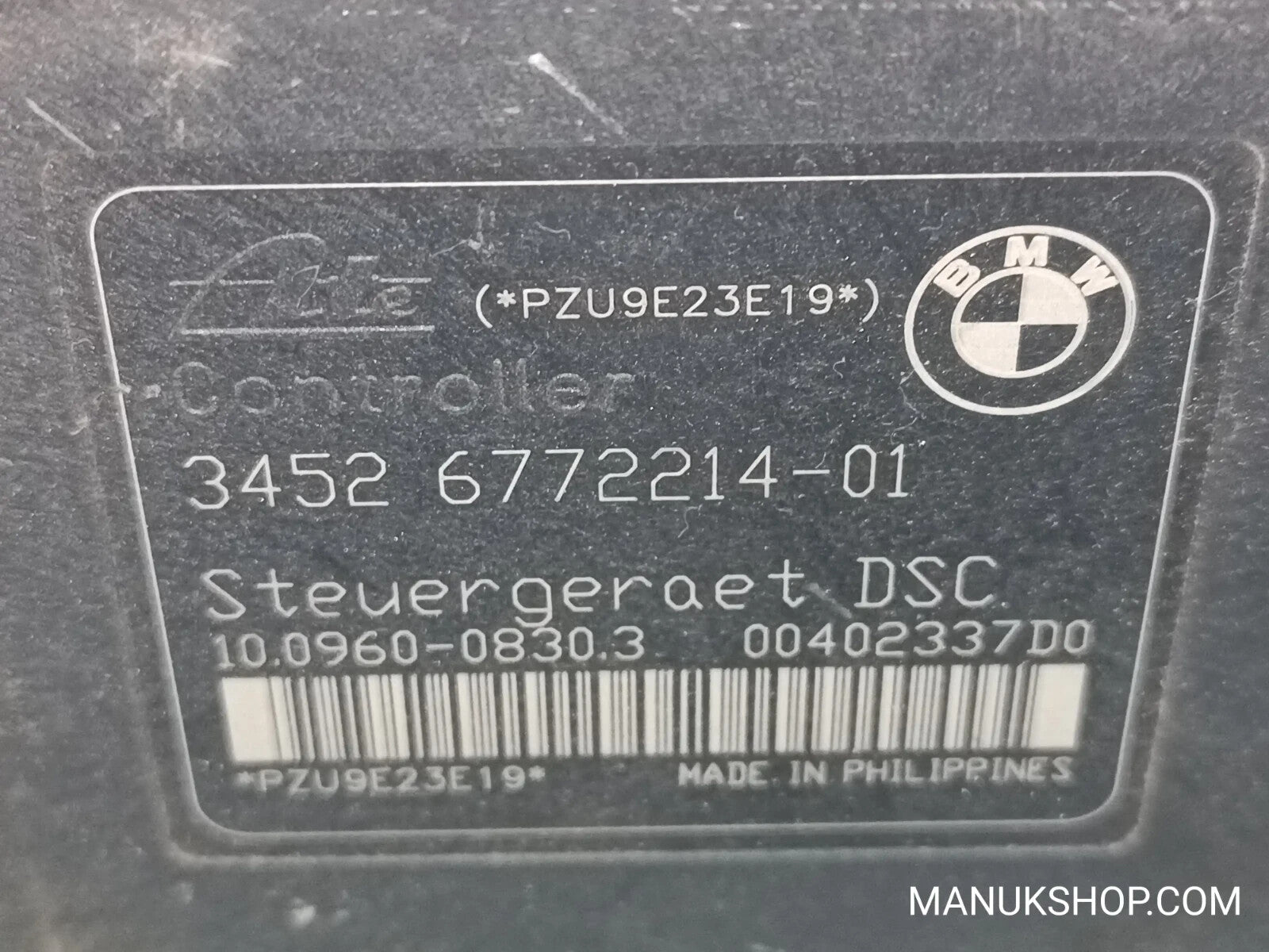 ABS BMW 1 E81 E87 3451-6791521-01 10.0399-3328.4 3452 6772214-01