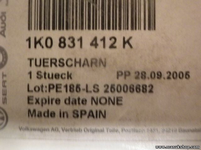 VW Volkswagen Jetta 1K0831412K 1K0 831 412 K 1KO831412K 1KO 831 412 K