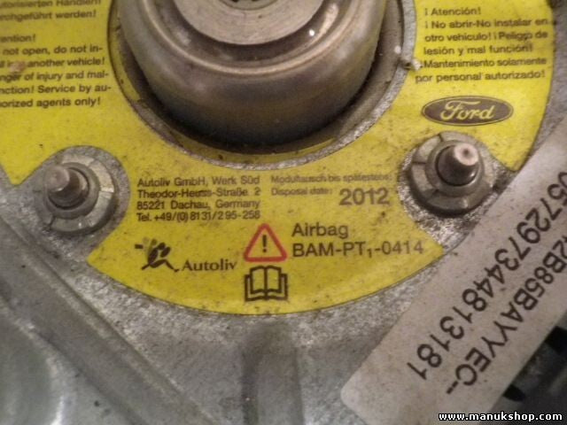 Airbag Lenkrad Ford Puma Fiesta 96FBB042B85BAYYEC SPS 96FB B042B85