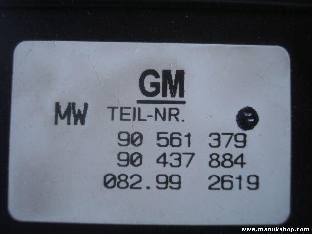 Lichtschalter Opel 90561379 90437884 118991305