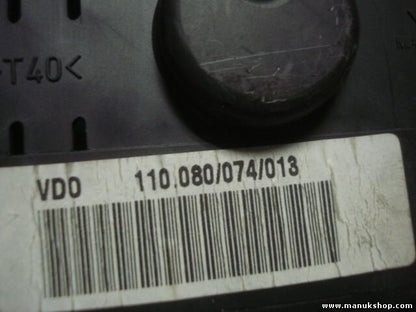 Kombiinstrument Tacho Seat Leon Toledo VDO 110080074013 110.080/074/013 W01M0920