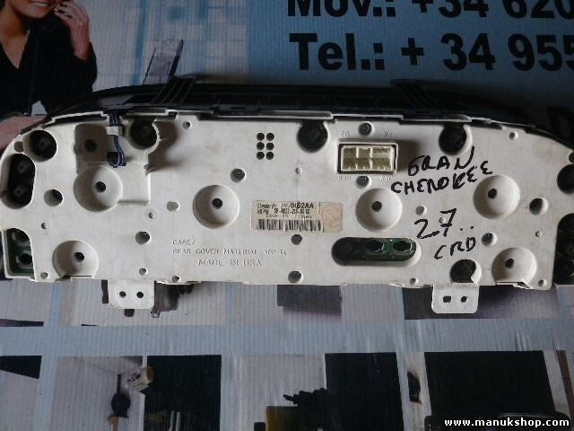 Kombiinstrument Tacho Jeep Grand Cherokee 2. 7 CRD 56010652AA CR-0022-201-K0