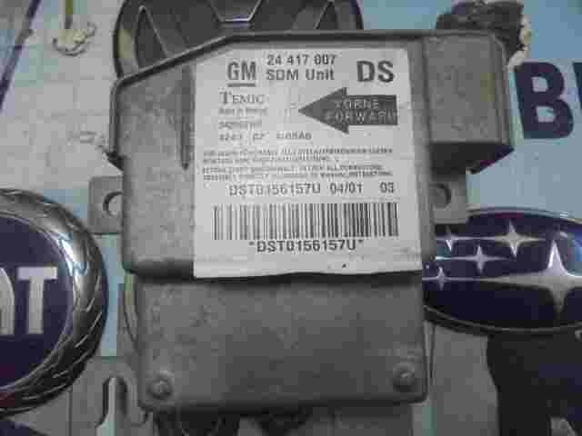 Airbagsensor Airbagsteuergerät Opel Corsa 24417007 DS TEMIC 342853160 8240 B2