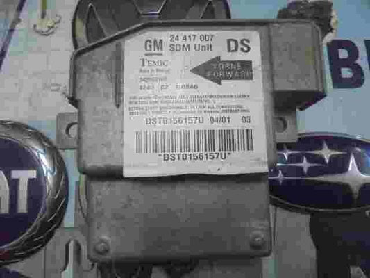 Airbagsensor Airbagsteuergerät Opel Corsa 24417007 DS TEMIC 342853160 8240 B2