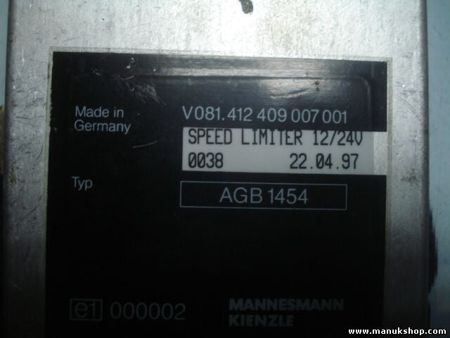 Steuergerät MAN L2000 412409007001 12/24V V081412409007001 AGB1454 000002
