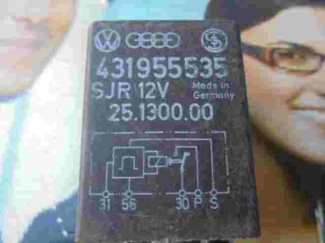 Relais VW Volkswagen Audi 431955535 SJR 12V 25130000 25.1300.00