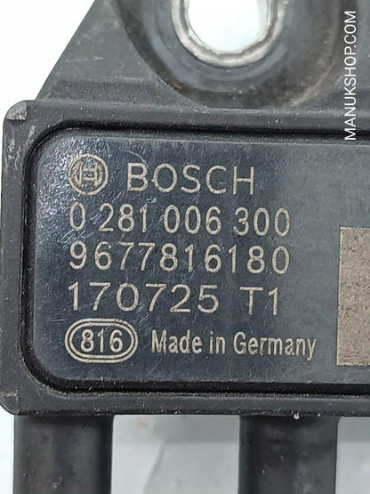 Ladedrucksensor Peugeot Partner Berlingo 0281006300  9677816180 170725 T1
