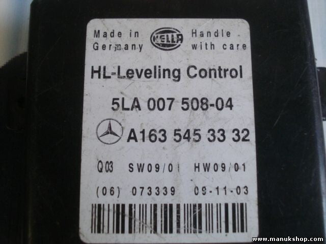 Xenon Steuergerät Mercedes-Benz A1635453332 A163 545 33 32 HELLA 5LA00750804