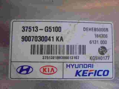 Motorsteuergerät Hyundai Ioniq Kia Niro Kefico 37513G5100 9007030041KA KG5H0177
