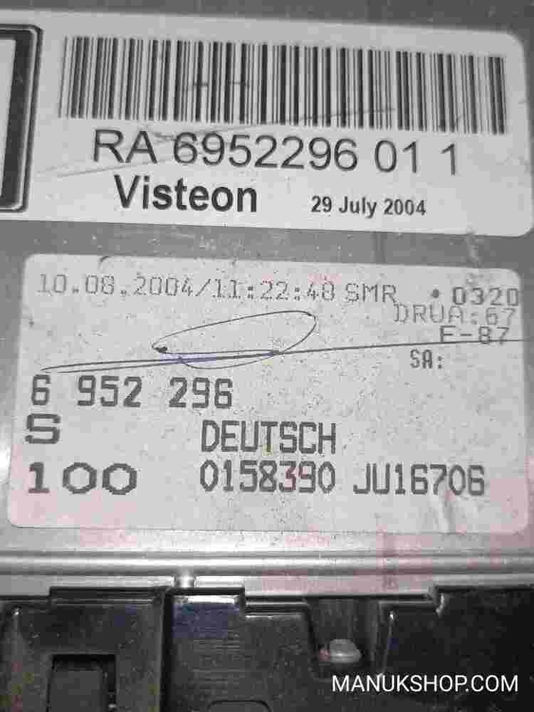 Radio CD WMA MP3 BMW E81 E82 E87 E91 E92 E93 4KAF18C838CA 6512695229601 6952296