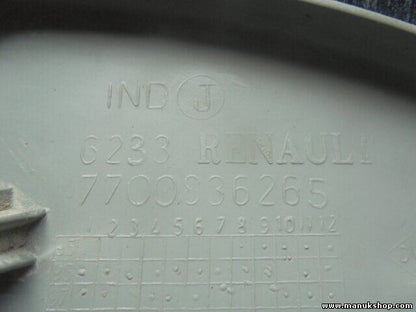 Türverkleidung hinten links Renault Scenic RX4 1999-2003 7700836265