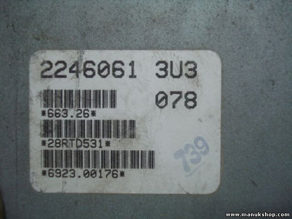 Motorsteuergerät BMW E36 318 TDS 2245541 22460613U3 2246061 3U3 BOSCH 0281001243